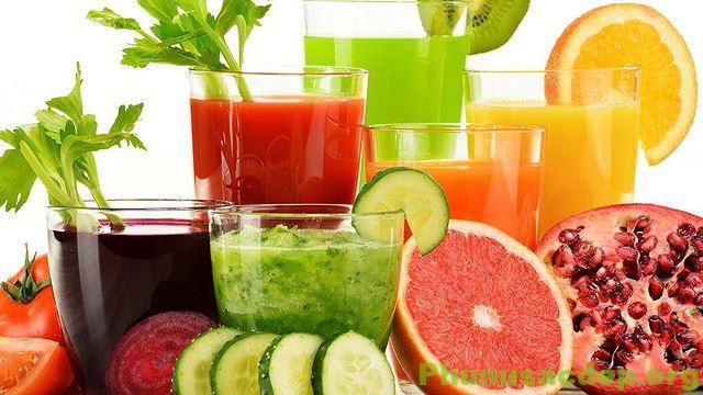 Lợi ích của việc uống nước ép trái cây