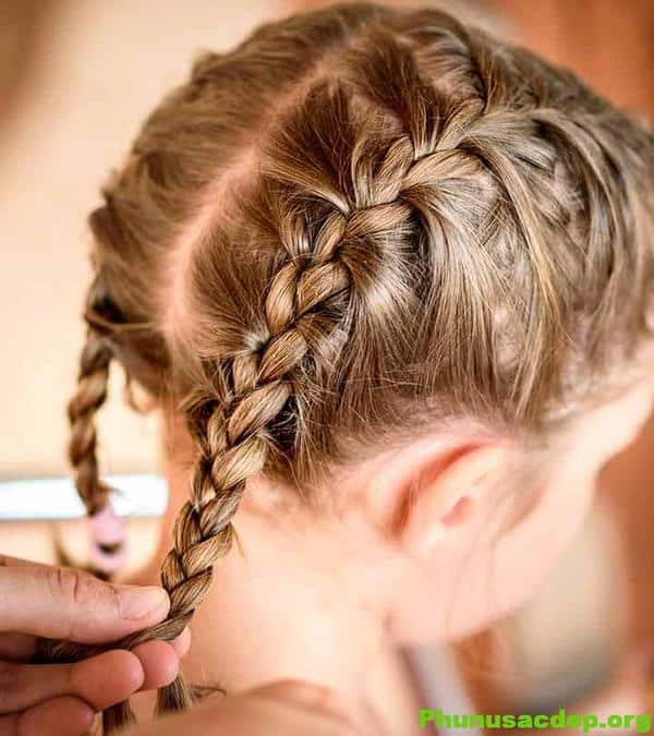 10 cách tết tóc đơn giản cho bé gái